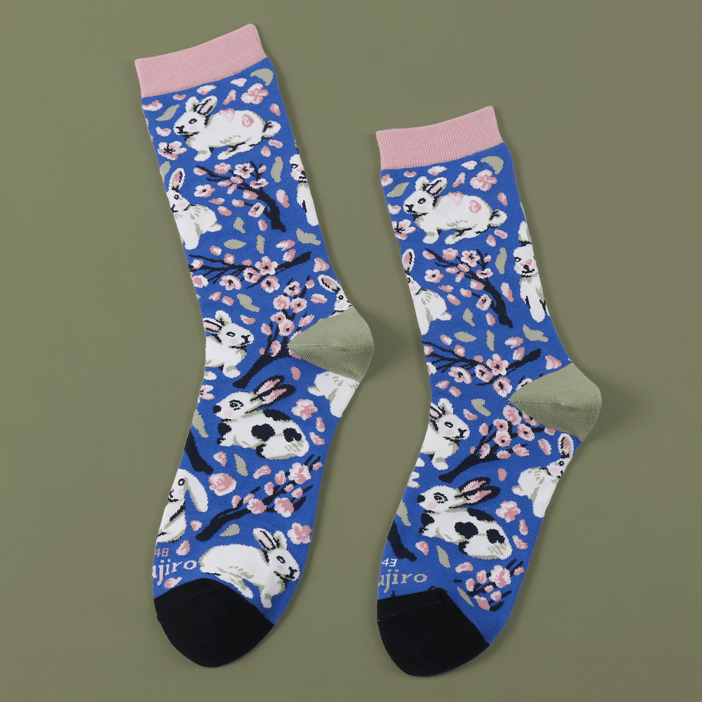 Sakura Bunnies – Cotton Socks