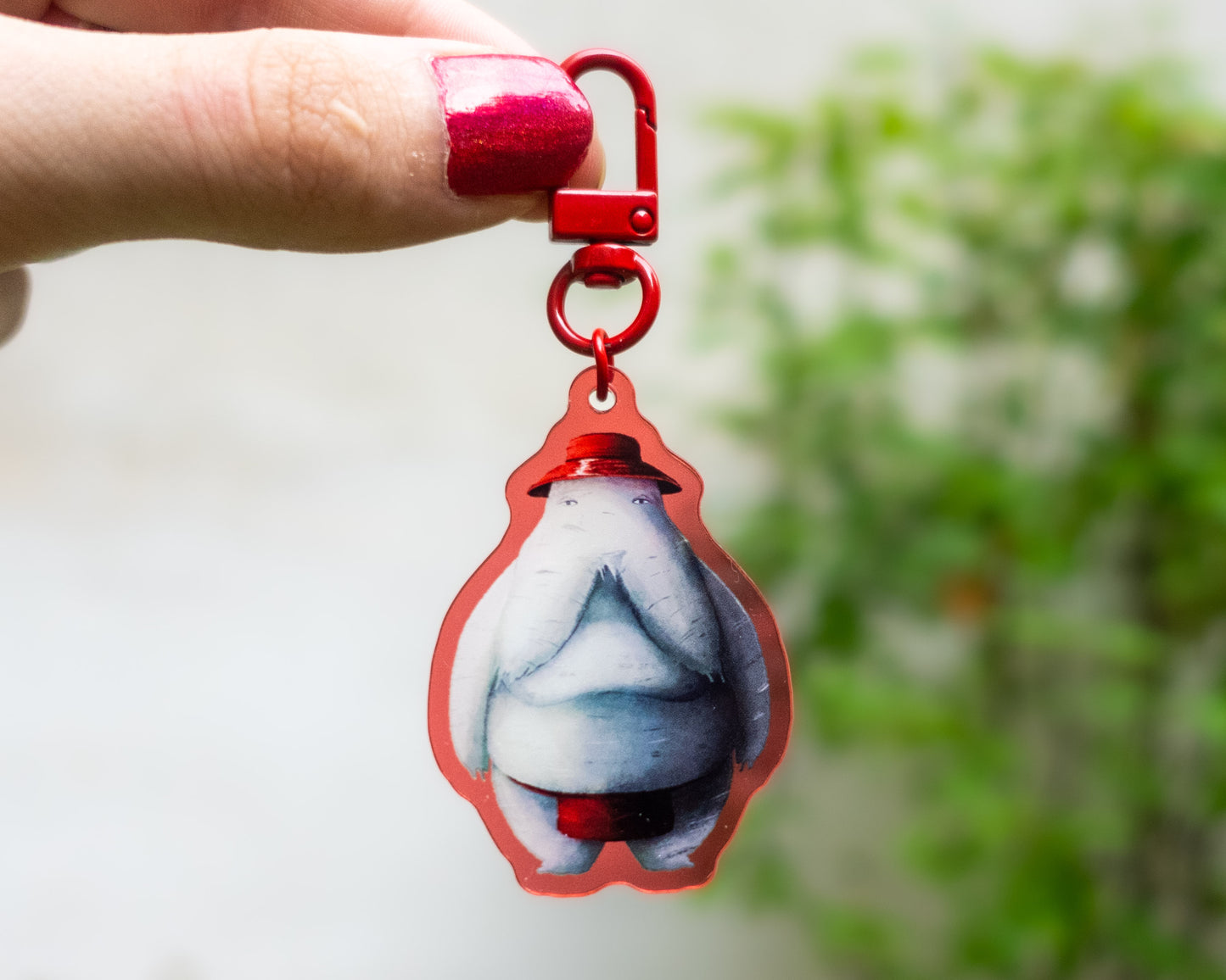 Bathhouse Raddish Spirit – Acrylic Charm