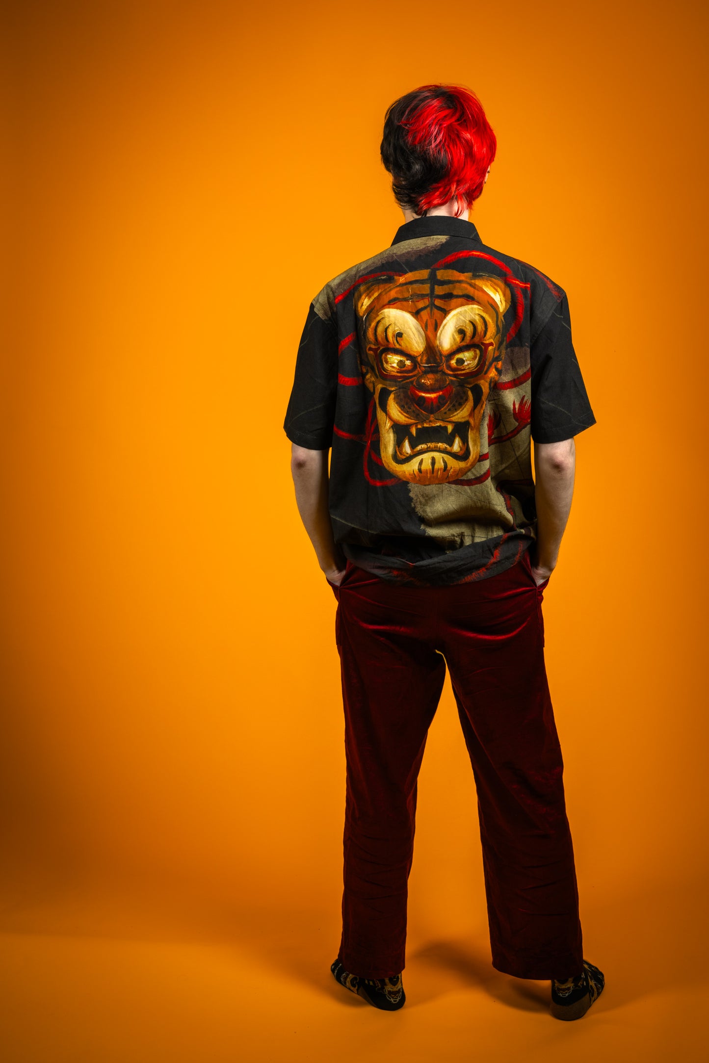 Samurai Tiger – Button-Up Shirt [Pre-Order]