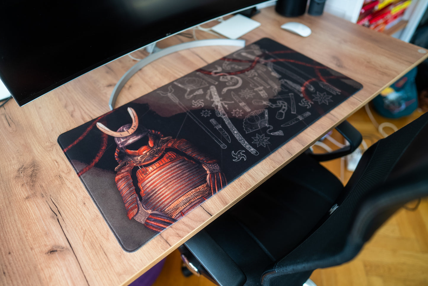 Samurai Armour – XL Gaming Desk Mat