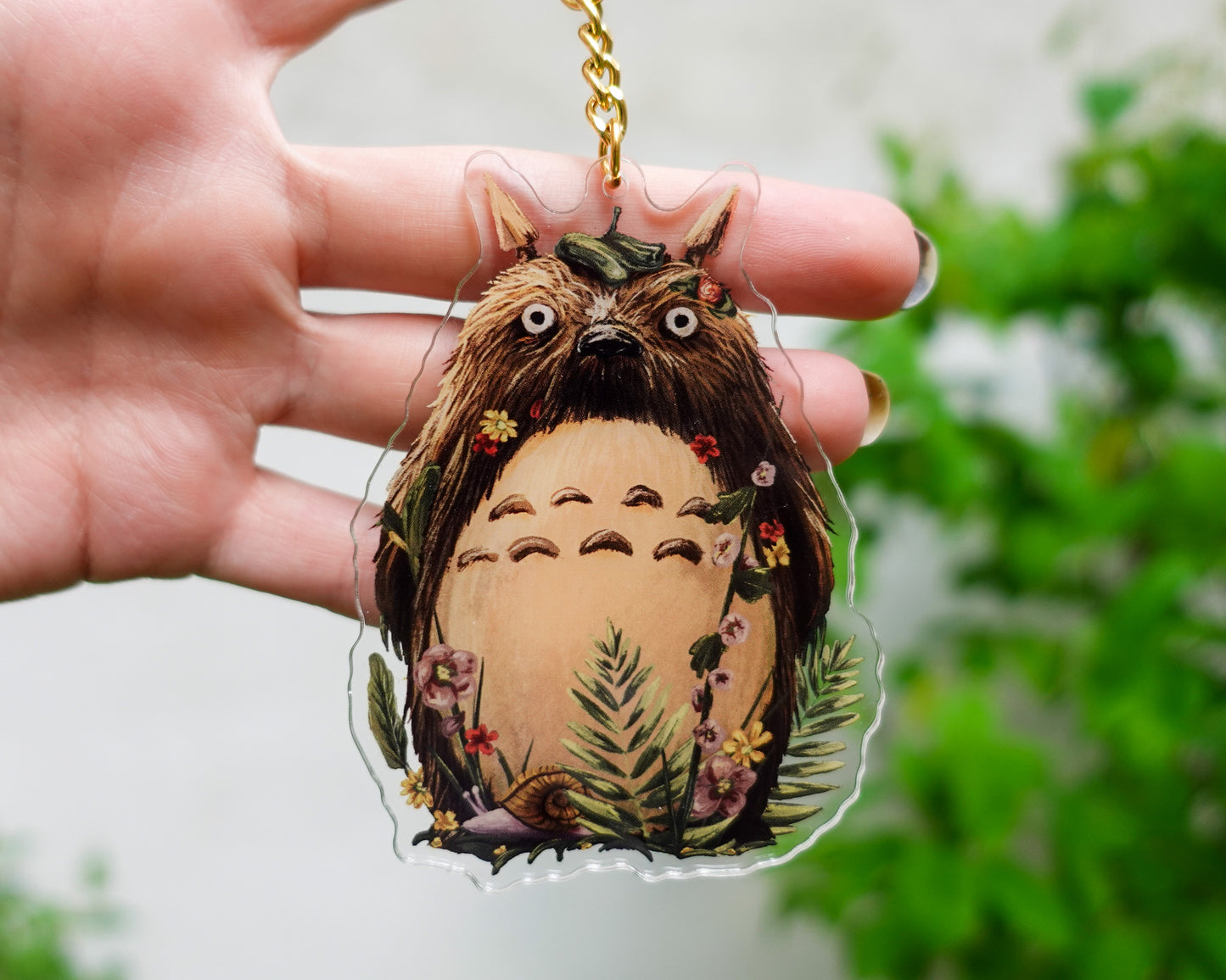 Forest Floral Spirit – Acrylic Charm