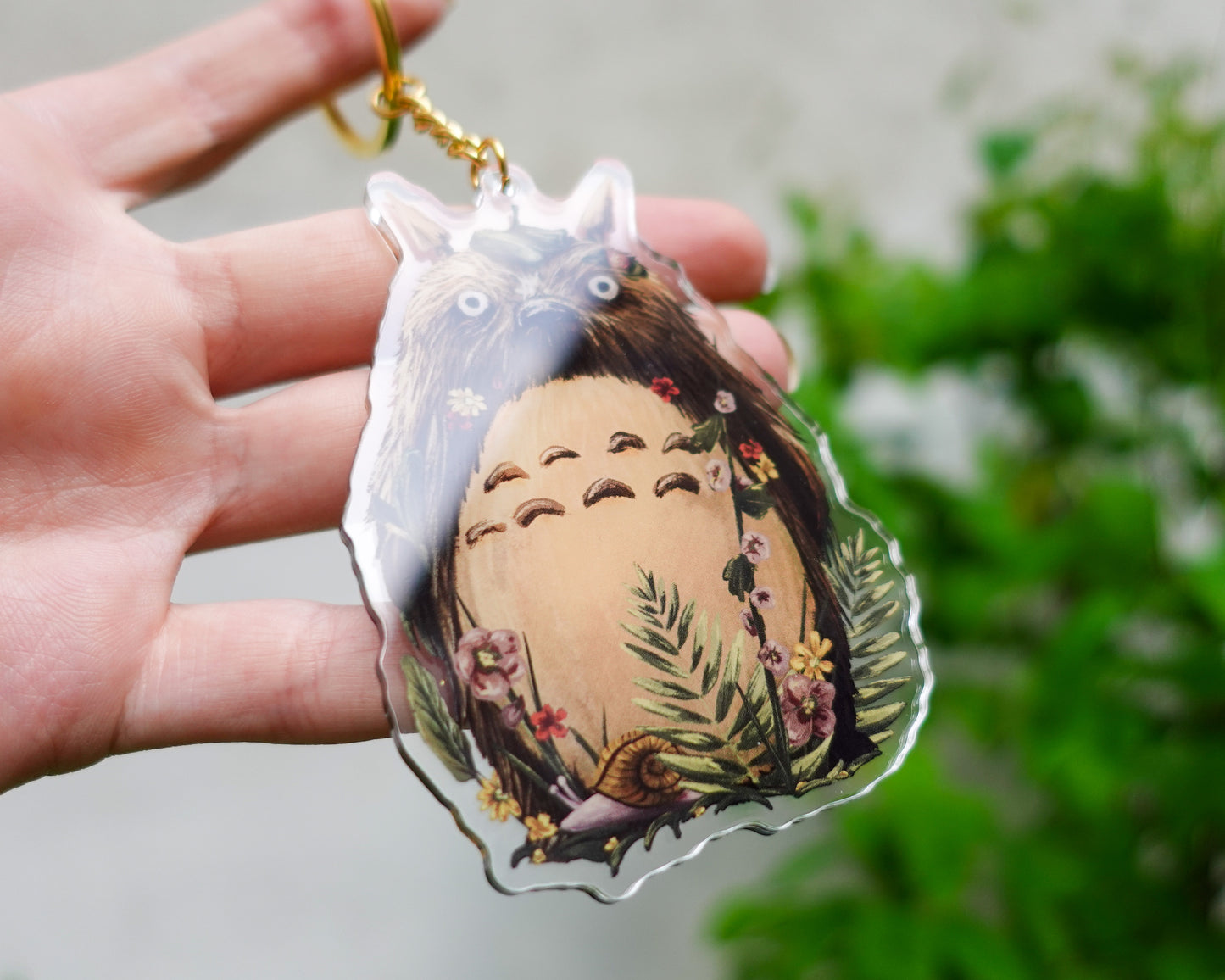 Forest Floral Spirit – Acrylic Charm