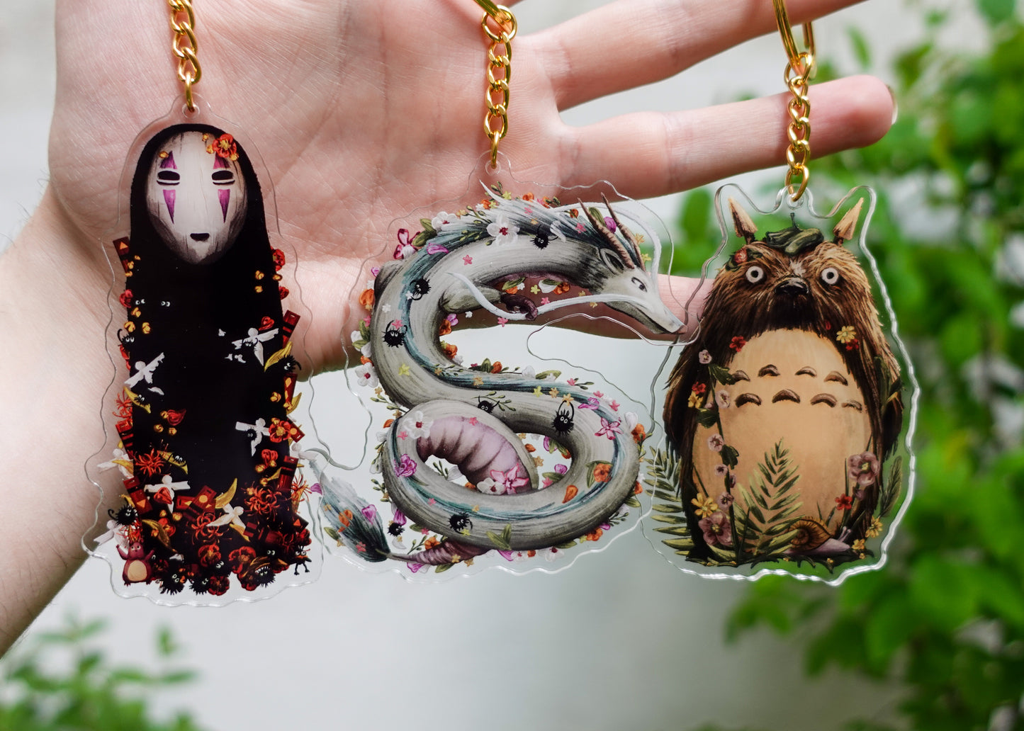 Floral Spirit Set – Acrylic Charms