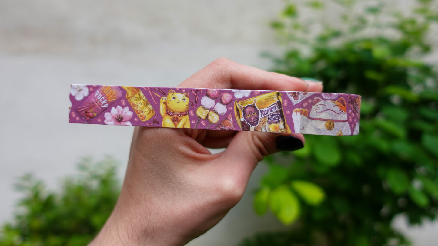 Japanese Snacks – Oyatsu Washi Tape