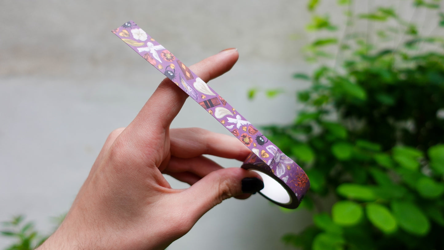 Spirit Florals – Purple Washi Tape