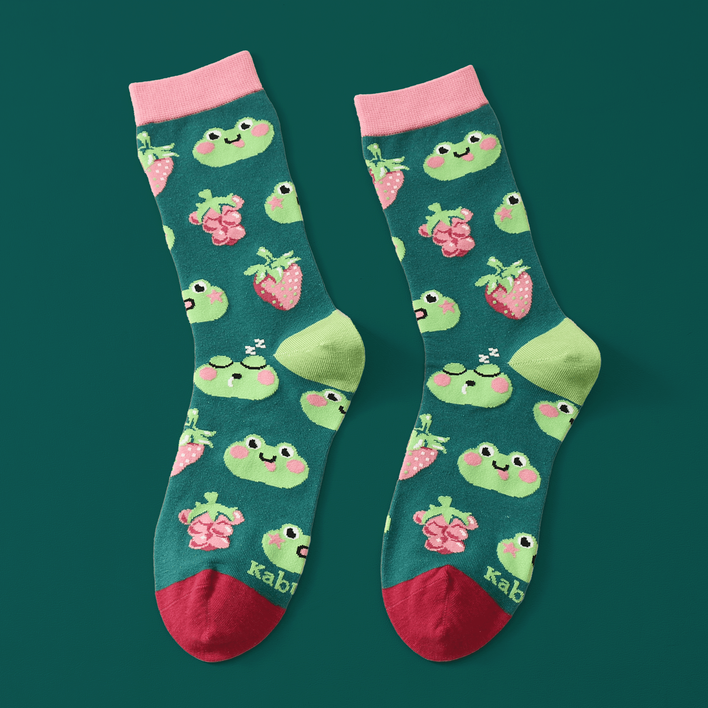 Fruity Frogs – Art Socks