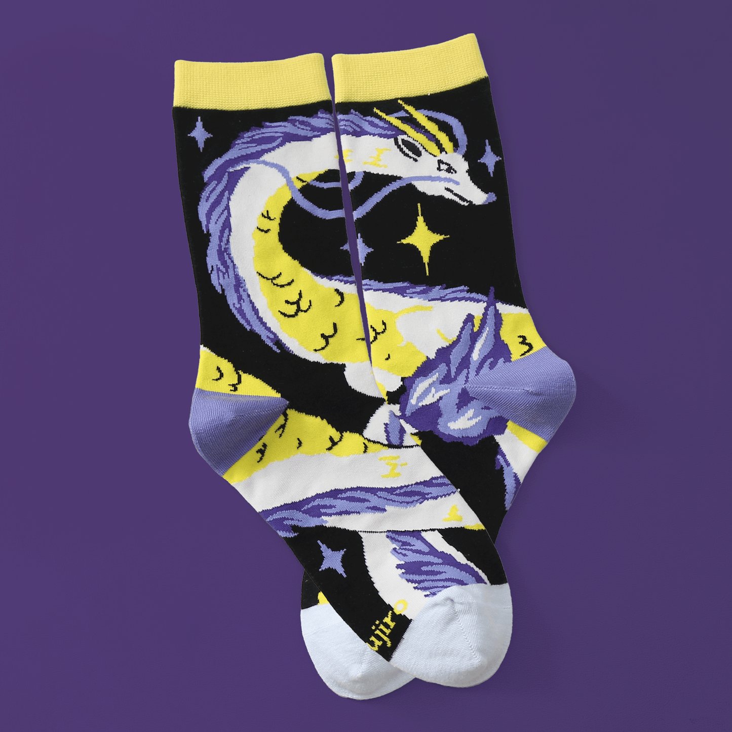 Purple Dragon – Art Socks