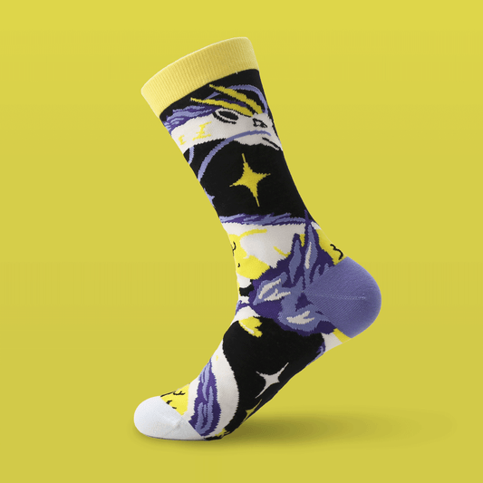 Purple Dragon – Art Socks