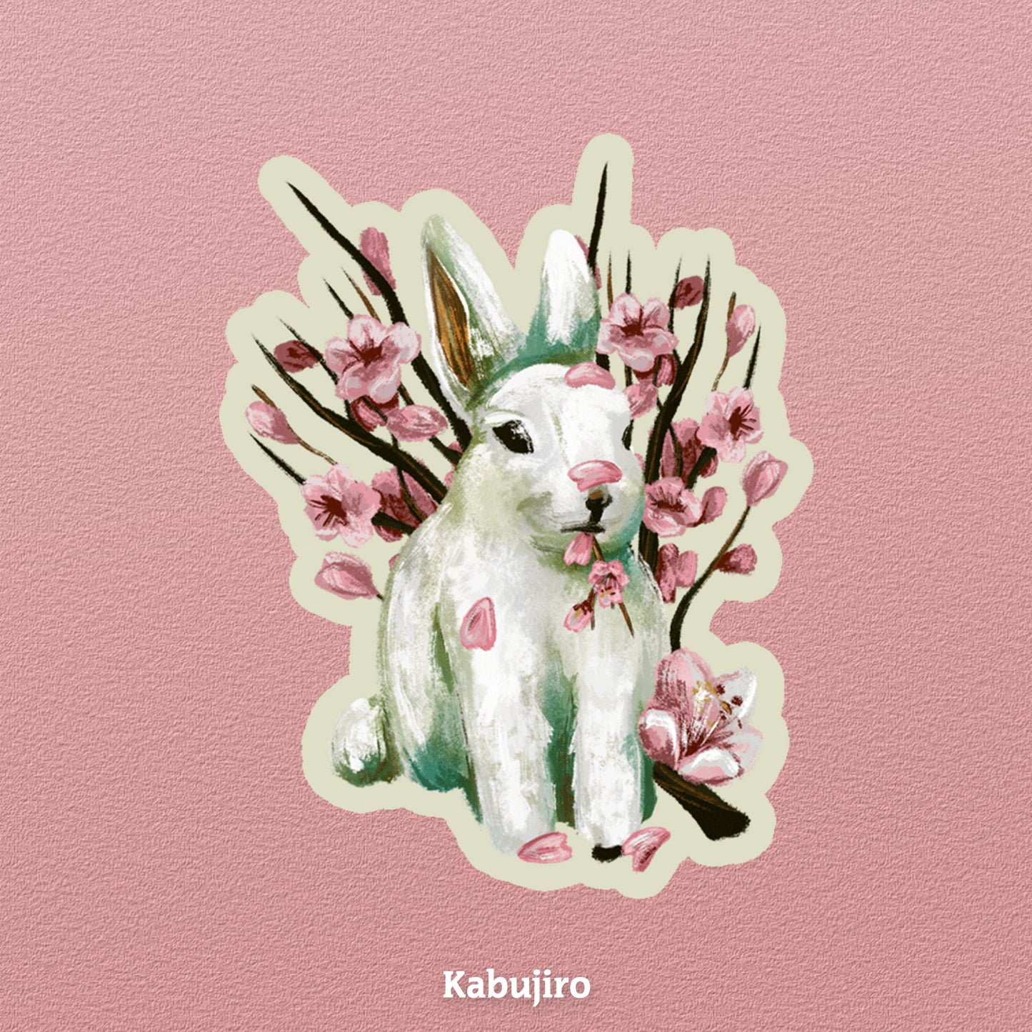 Sakura Bunny Stickers