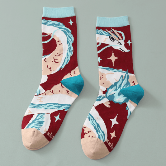 Red Dragon – Art Socks