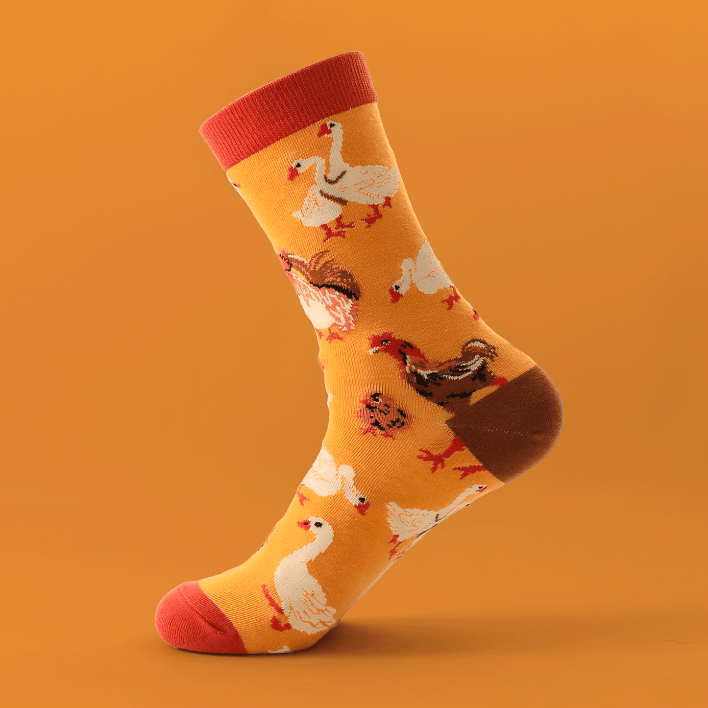 Chicken & Geese – Art Socks