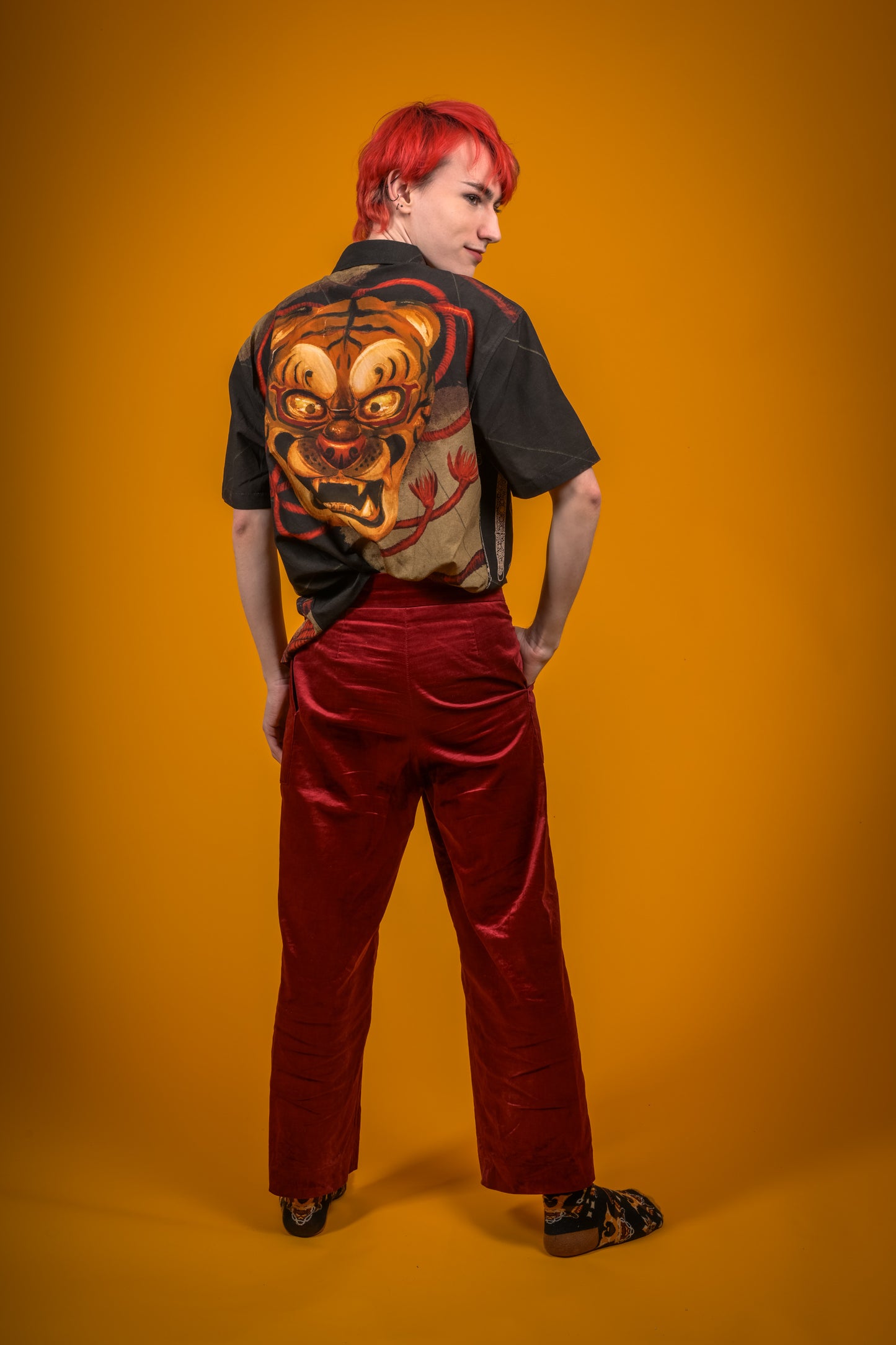 Samurai Tiger – Button-Up Shirt [Pre-Order]