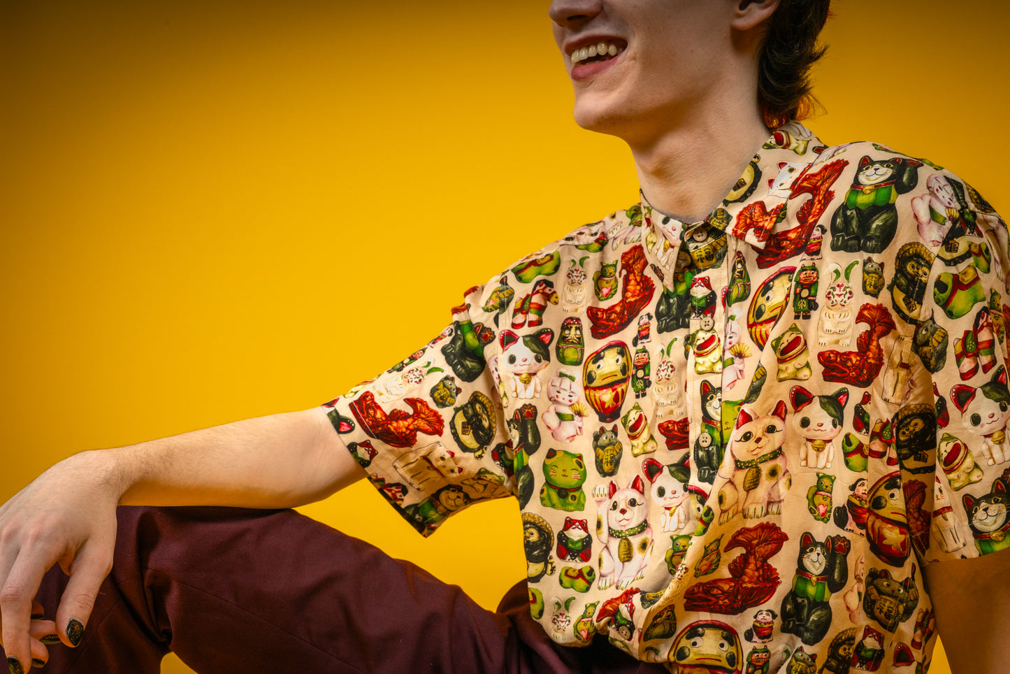 Japanese Dolls – Button-Up Shirt