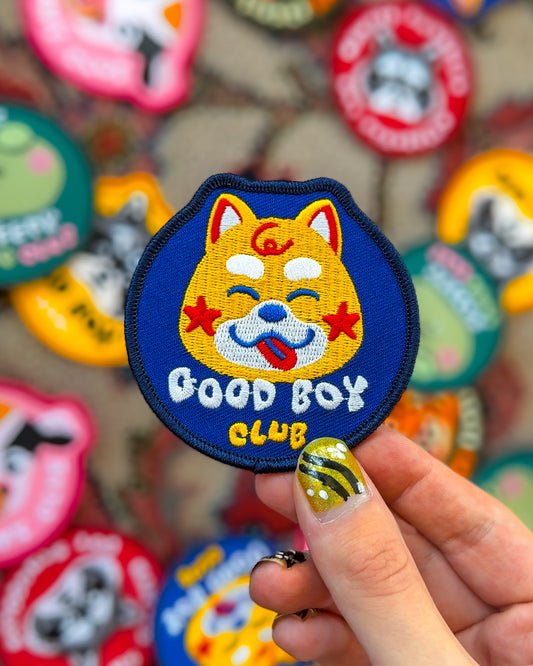 Good Boy Club – Iron on Patch