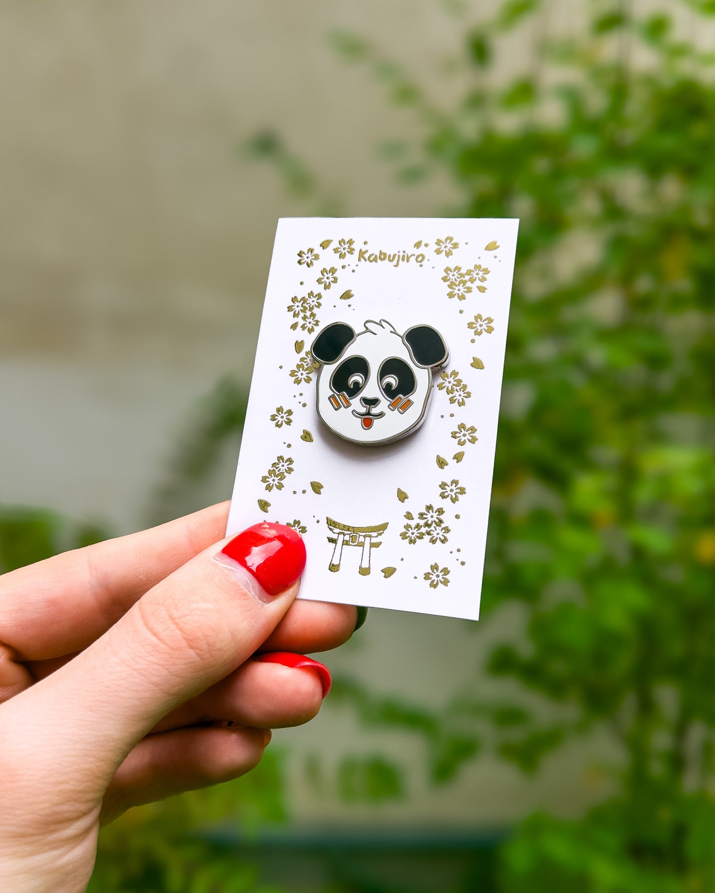 Panda Enamel Pin