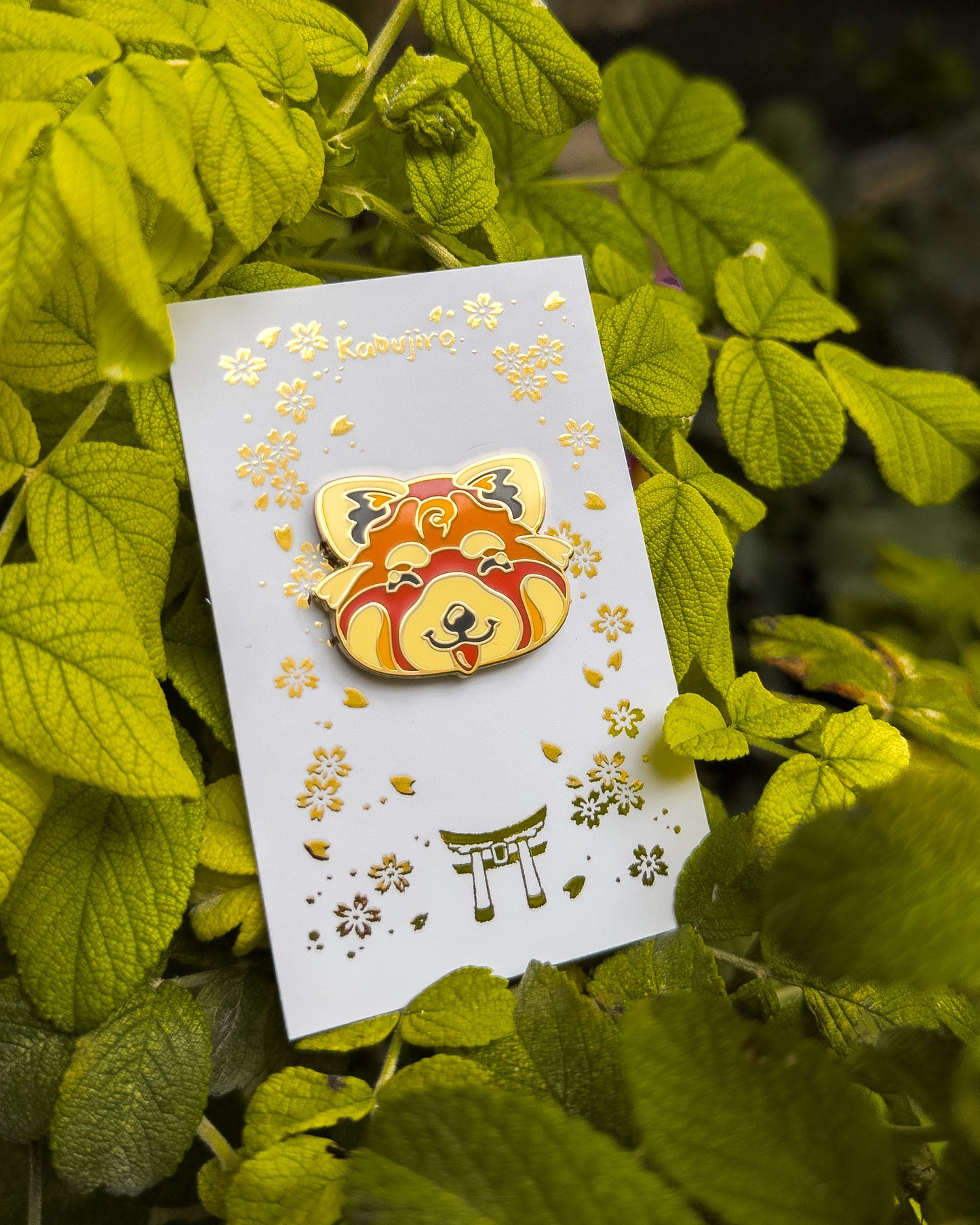 Red Panda Enamel Pin