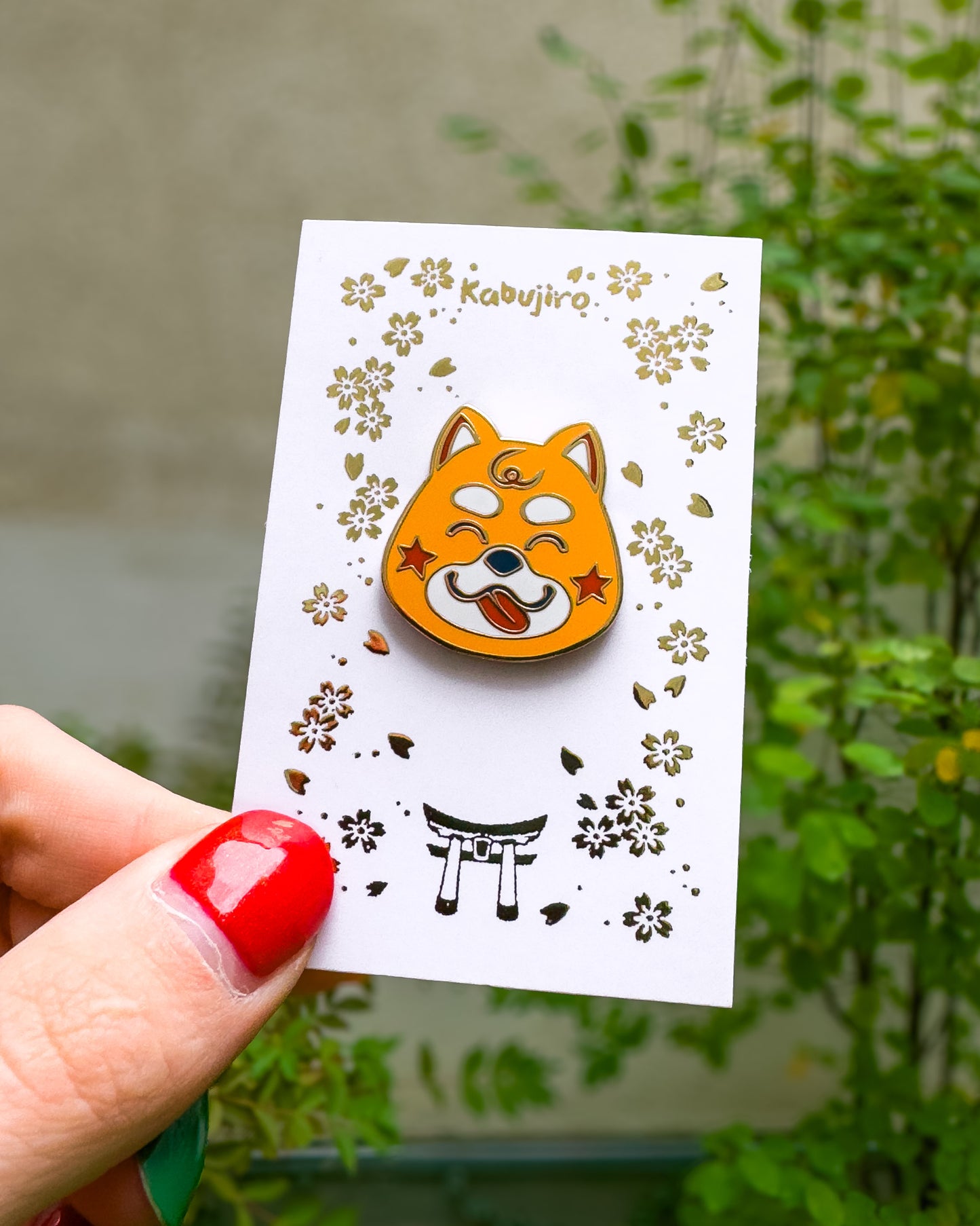 Shiba Inu Enamel Pin