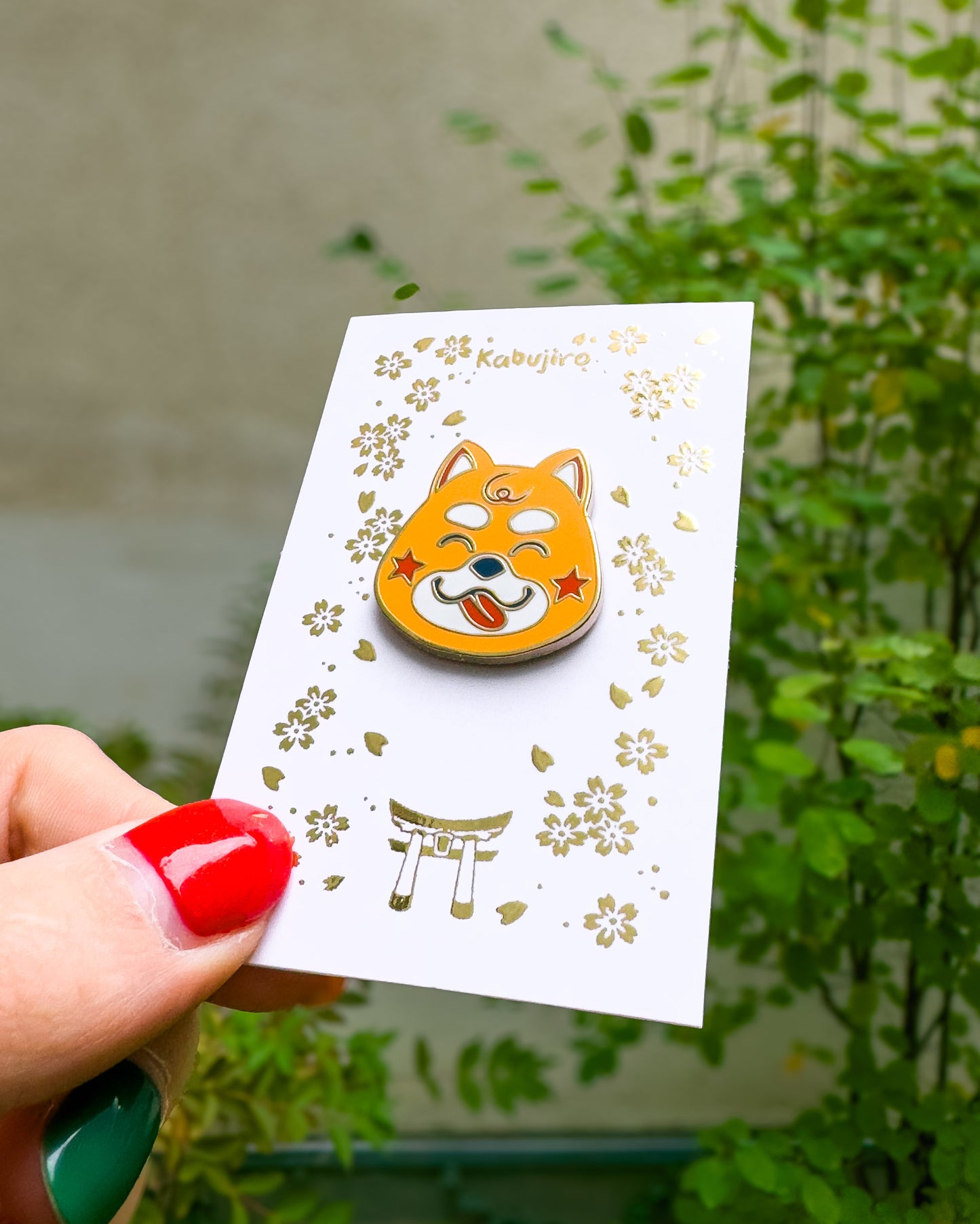 Shiba Inu Enamel Pin