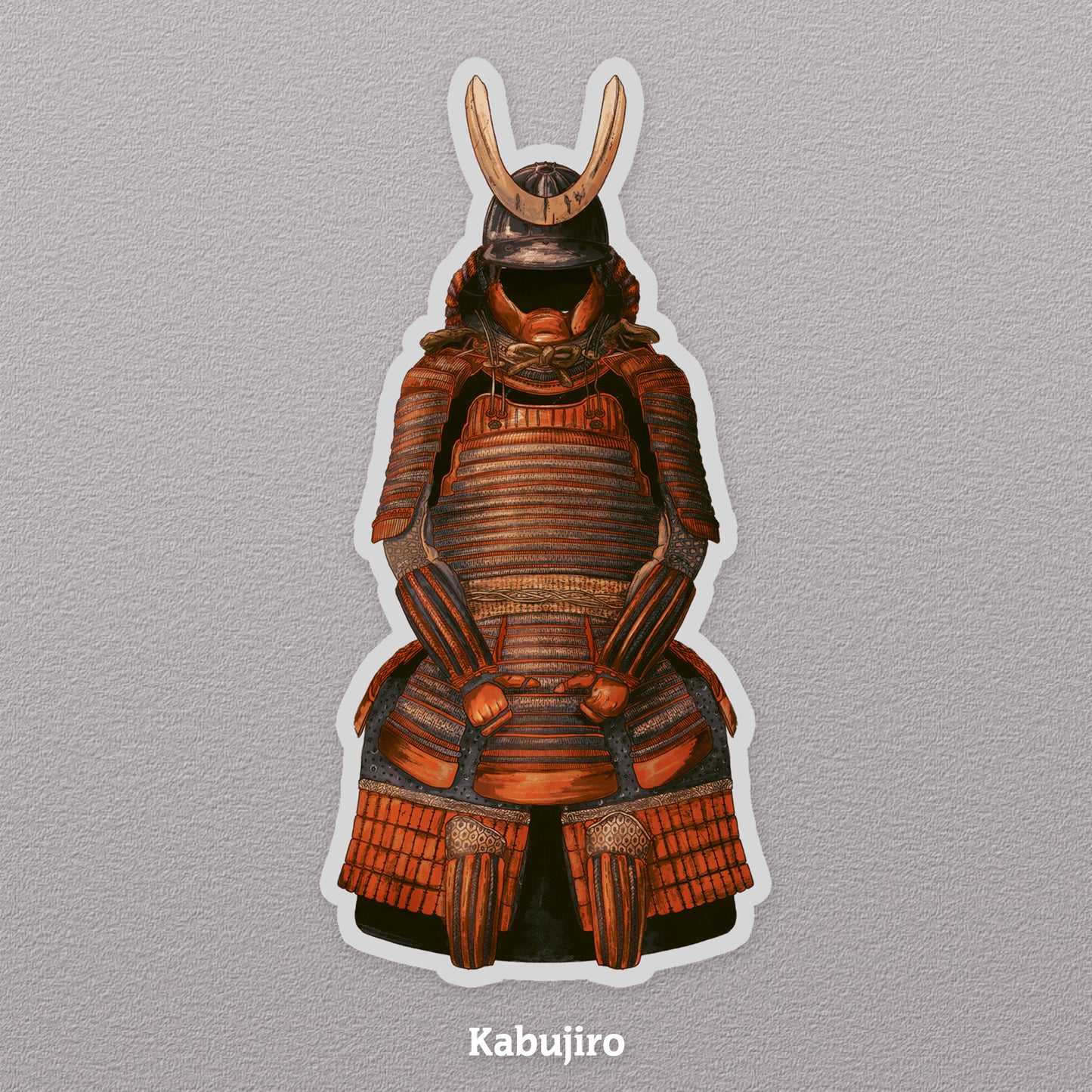 Samurai Armour Sticker