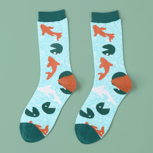 Koi Pond – Cotton Socks