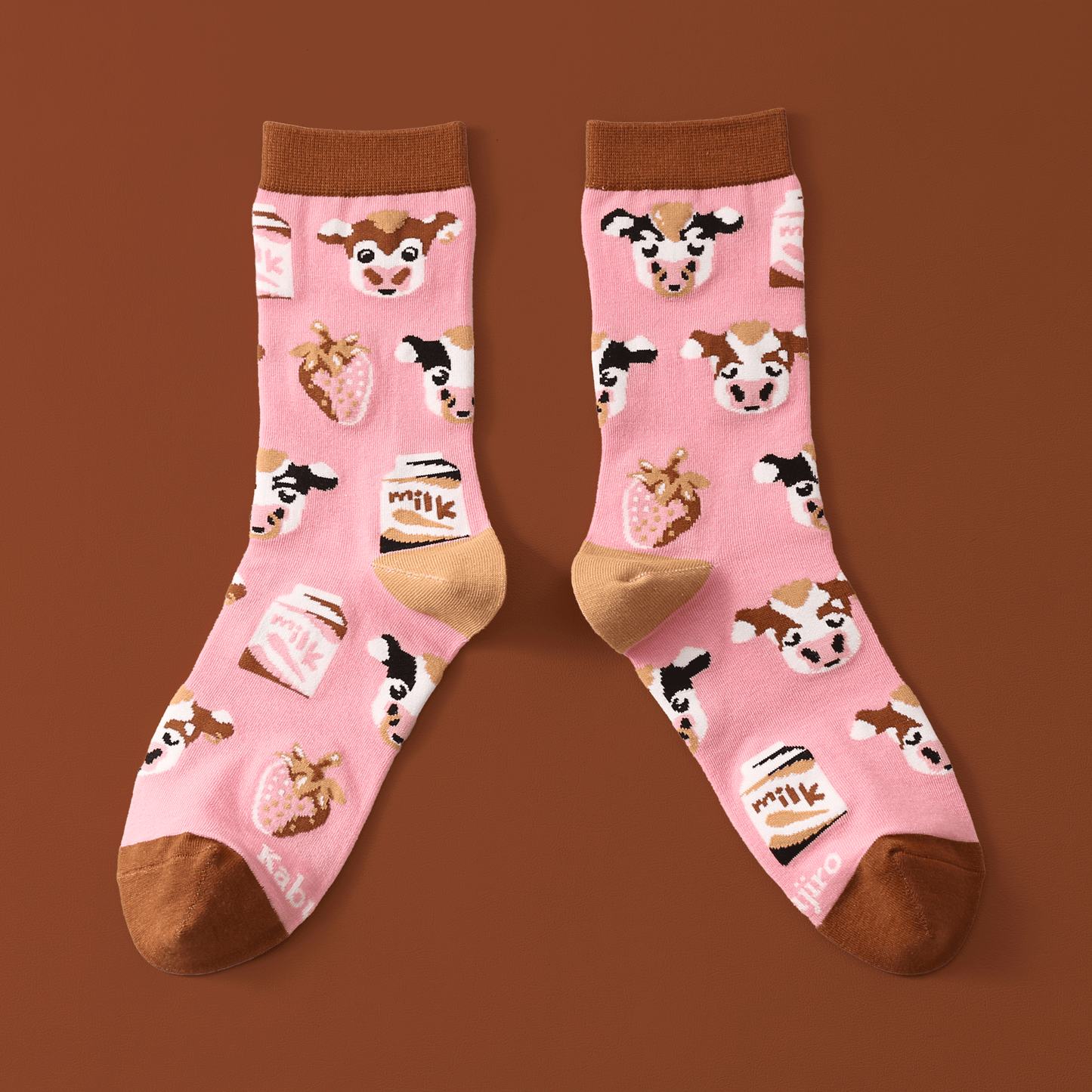 Strawberry Cows – Art Socks