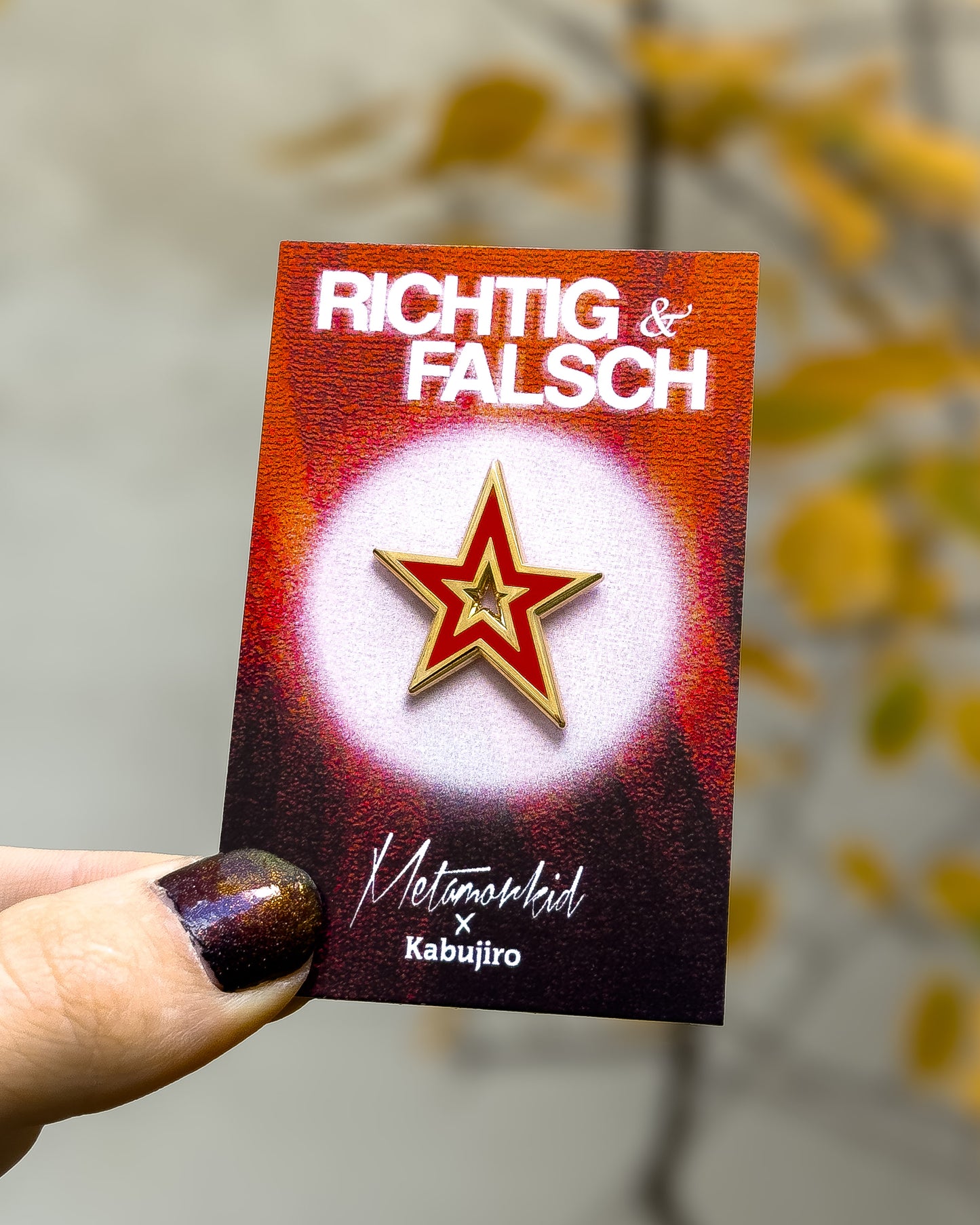 Star – Metamorkid x Kabujiro Enamel Pin