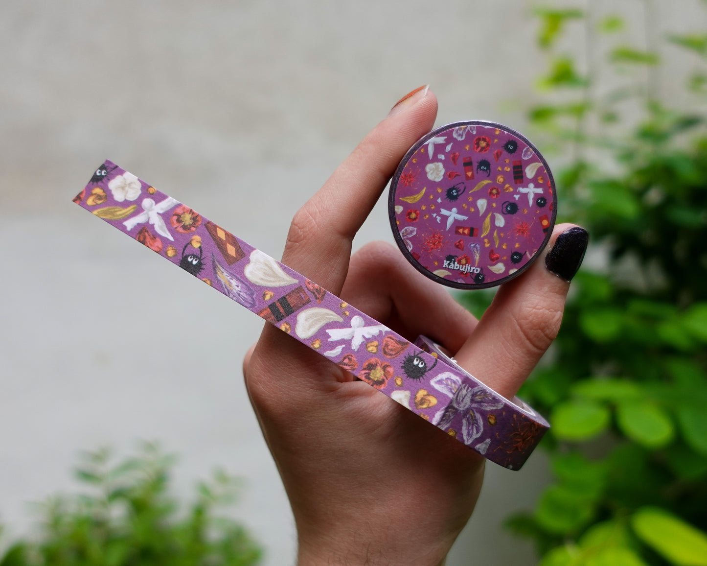 Spirit Florals – Purple Washi Tape