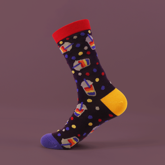 Rainbow Bubble Tea – Cotton Socks