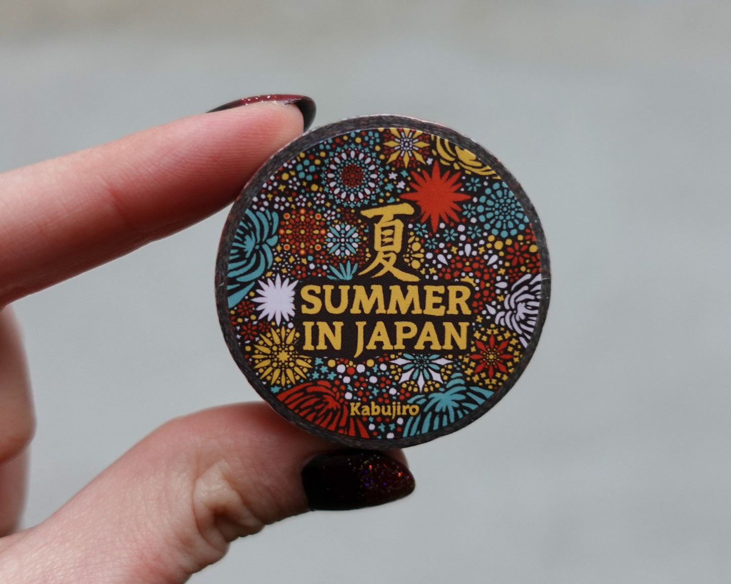Summer in Japan –Japanese Fireworks Washi Tape