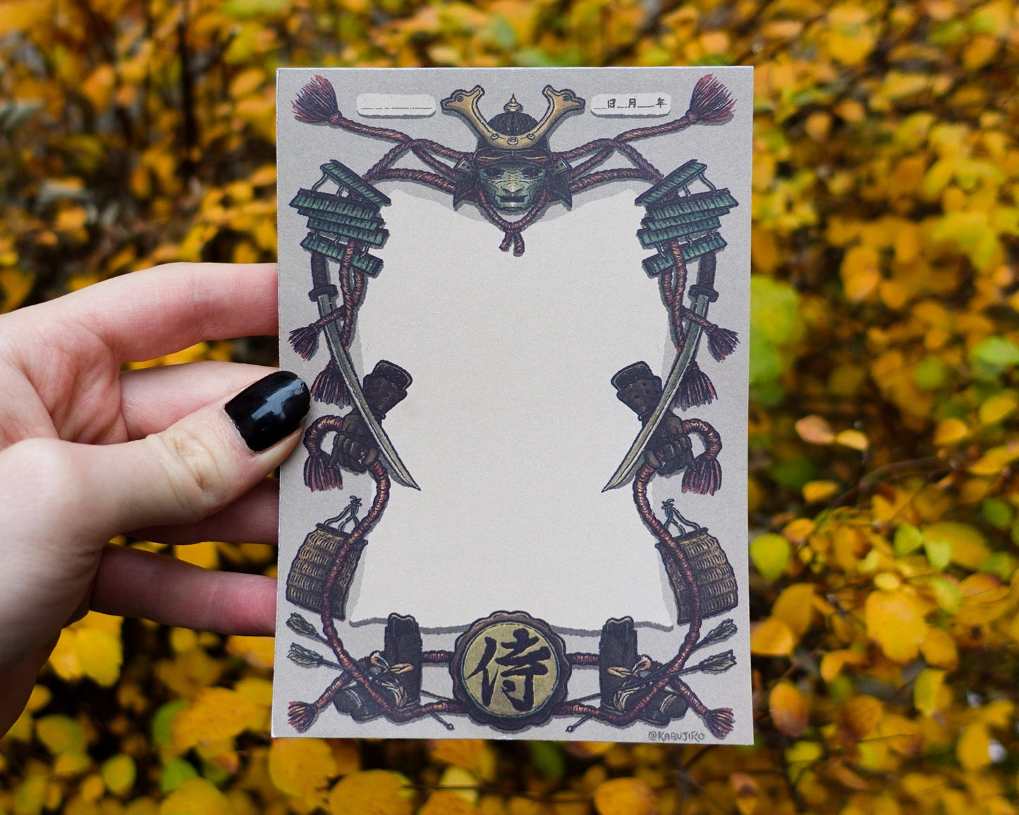 Samurai Ropes – Japanese A6 Notepad