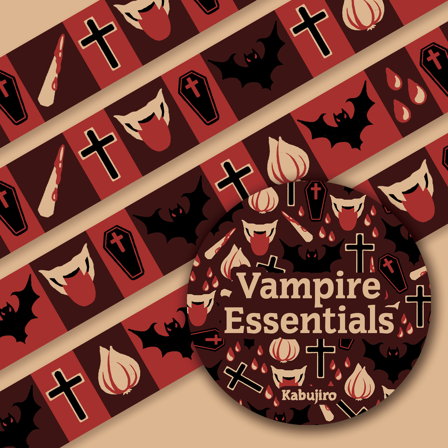 Vampire Essentials – Washi Tape